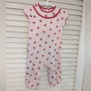 Carter's Pink Cherry Print Bodysuit